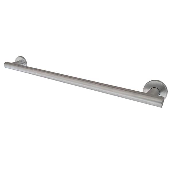 Kingston Brass Berwyn 30 in. x 1.25 in. Grab Bar in Brushed Nickel