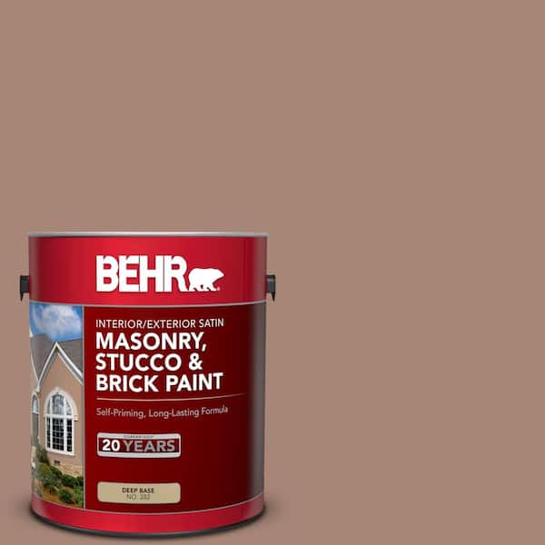 1 gal. #PPU3-14 Tribal Pottery Satin Interior/Exterior Masonry, Stucco and Brick Paint