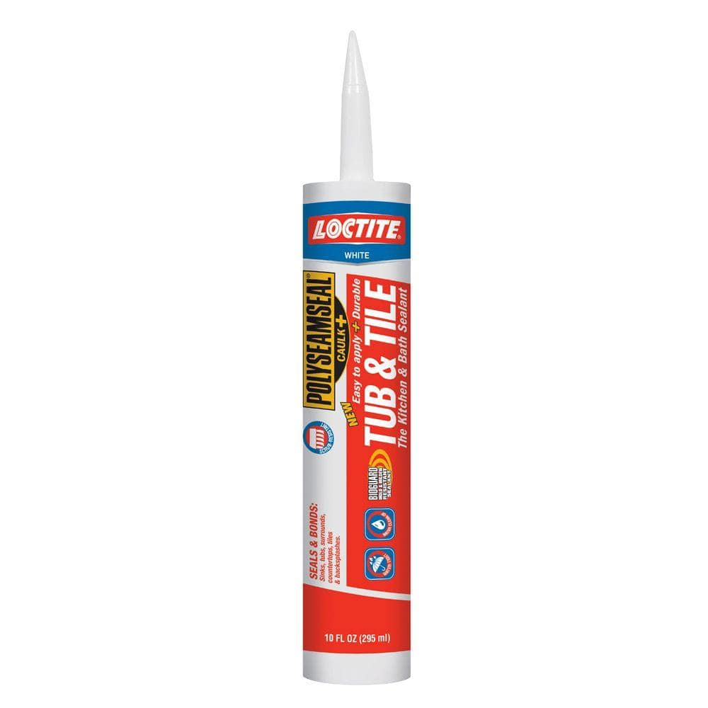 Loctite Polyseamseal 10 fl. oz. White Tub and Tile Adhesive Caulk