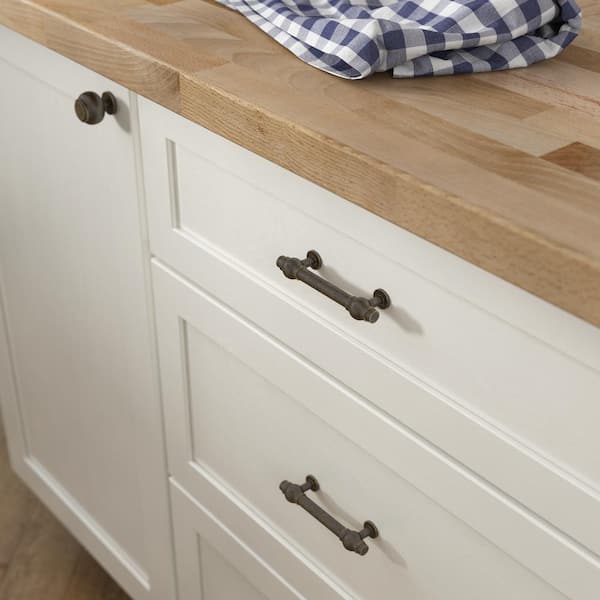Opulent Round 3 in. (76 mm) Classic Warm Chestnut Cabinet Drawer Pull