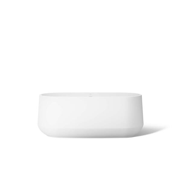 KOHLER Ceric 60 in. x 29 in. Freestanding Deep Soaking Acrylic