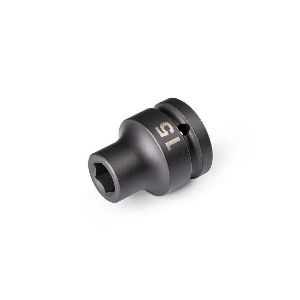 TEKTON 3/4 in. Drive x 15 mm 6-Point Impact Socket SID32115 - The