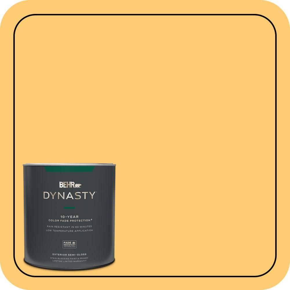 1 qt. #310B-5 Spiced Butternut Semi-Gloss Enamel Exterior Stain-Blocking Paint & Primer price history on PriceWatchPro