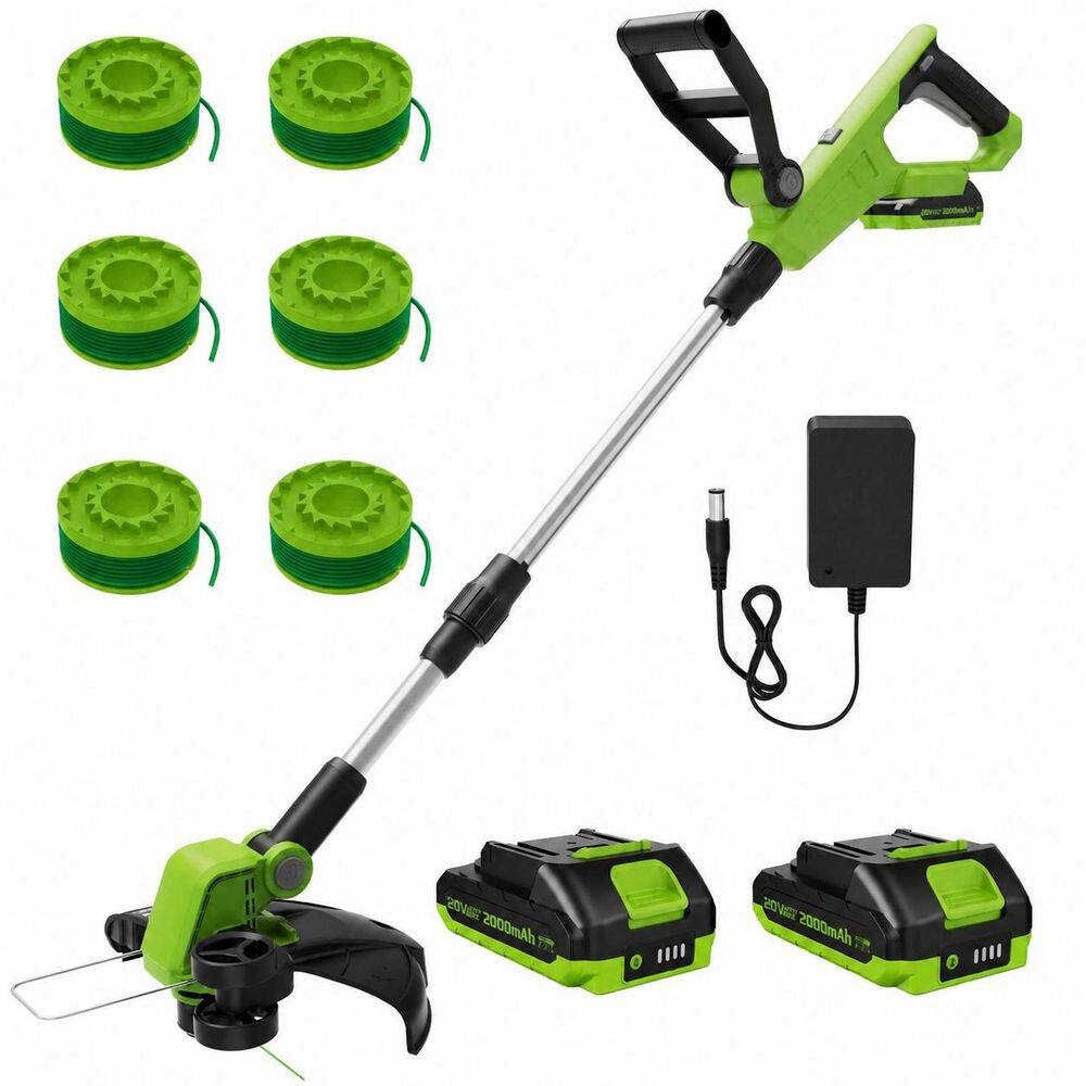 Line Edger MISOPILY 12 in. Edger 2 in 1 String Trimmer and Edger with Automatic ...