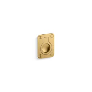Seagrove By Studio McGee 1 .75 in. Cabinet Knob in Vibrant Brushed Moderne Brass