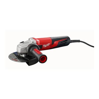 13 Amp 6 in. Small Angle Grinder with Slide Lock-On Switch