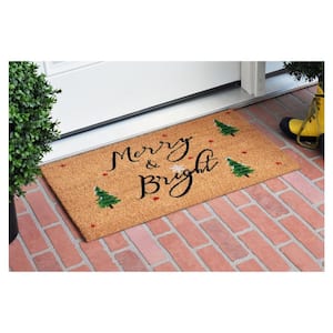 17 in. x 29 in. Yule Door Mat