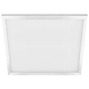 1x4 Led Flat Panel Light Surface Mount Ceiling Light, 5CCT  3000K/3800K/4500K/5200K/6000K Dimmable, 24W/30W/40W 4980LM Edge-Lit, Flush  Mount or Drop