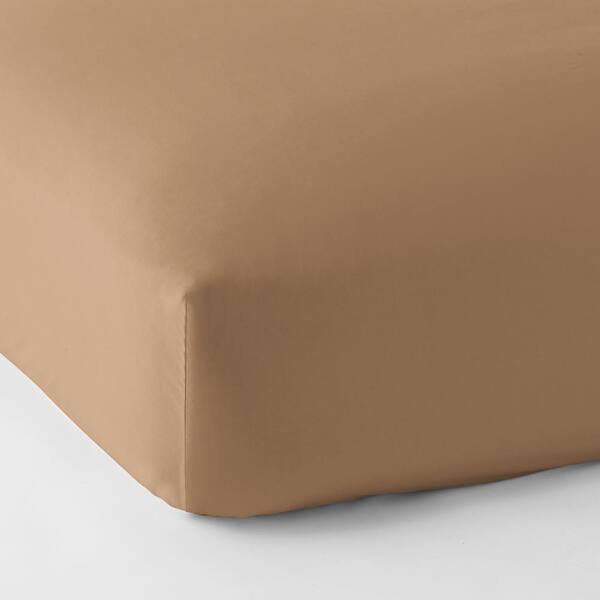 The Company Store Legends Hotel Cafe 450-Thread Count Wrinkle-Free Supima Cotton Sateen California King Deep Pocket Fitted Sheet