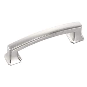 Bridges Collection 3 in. (76 mm) Satin Nickel Cabinet Door and Drawer Pull (10-Pack)