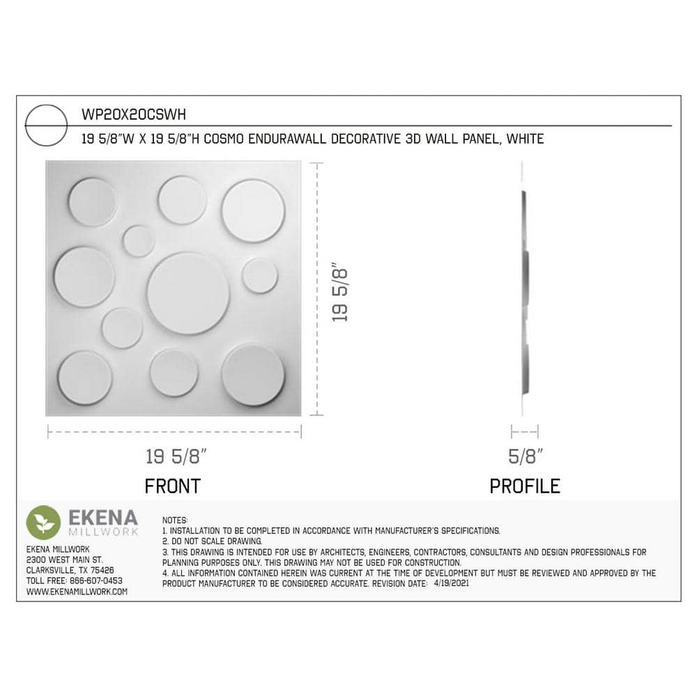 White Textured PVC 3D Decorative Wall Panel