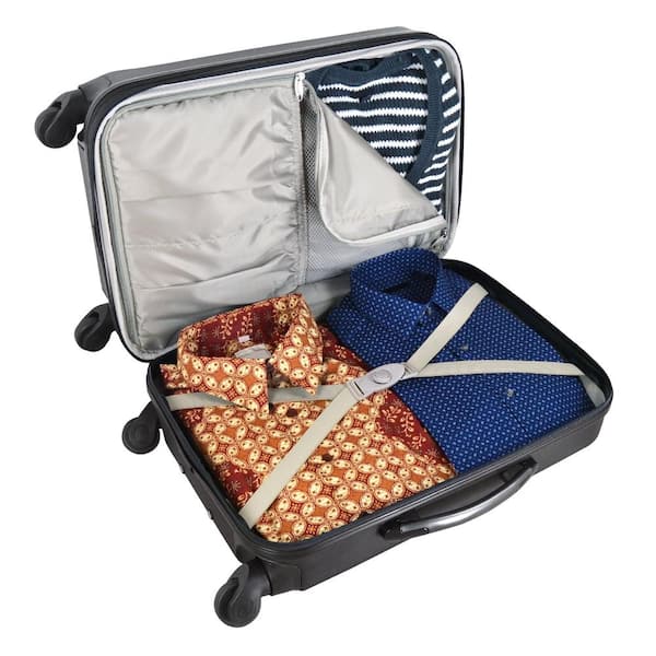 American Tourister Tranquil 3-Piece Hardside Travel Luggage Set - BLACK