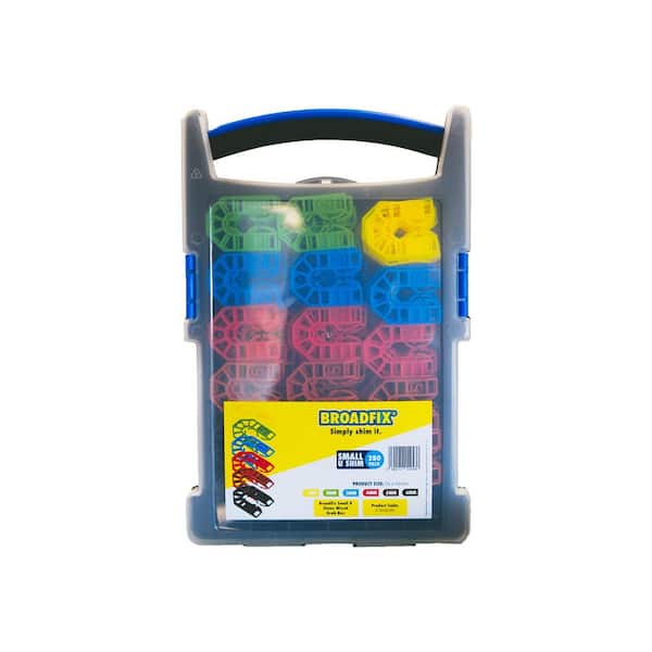 13.5 in. L Multi Colored Assorted Small U Shims (280-Pack)