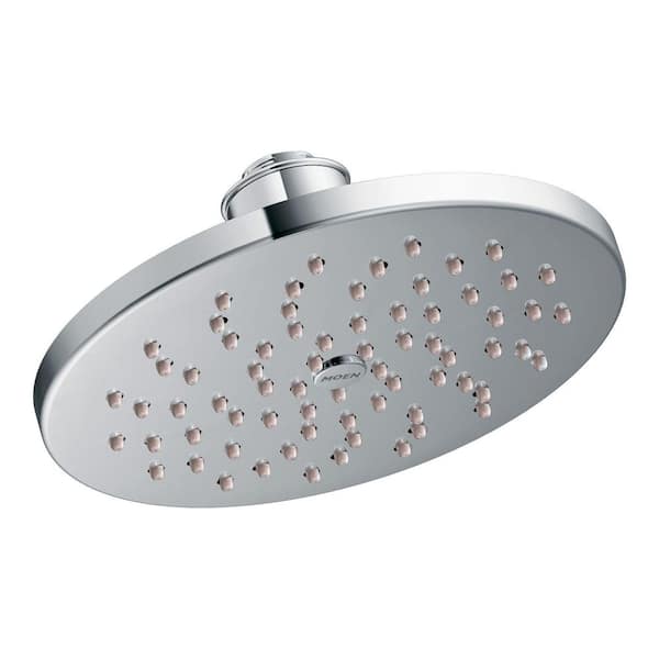 1-Spray Pattern with 1.75 GPM 8 in. Wall Mount Fixed Shower Head in Chrome