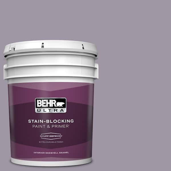 BEHR ULTRA 5 gal. #N100-4 Fortune Extra Durable Eggshell Enamel Interior Paint & Primer