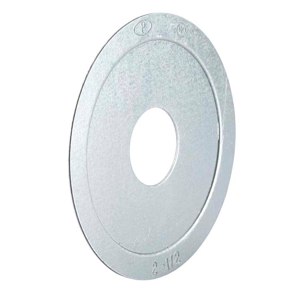 Hubbell-Raco 1368 Reducing Washer 1-1/4 to 1/2 Trade Size 1-1/4 to 1/2 Trade Size Pack of 100 Steel
