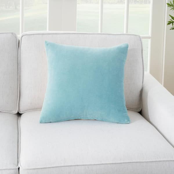 Aqua best sale throw pillows