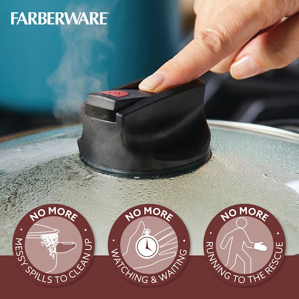 Farberware Promotional 10.5 qt. Aluminum Nonstick Stock Pot in