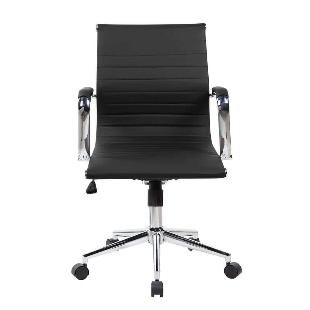 Glider Low Back Office Chair Gray - Zuo Modern 100835