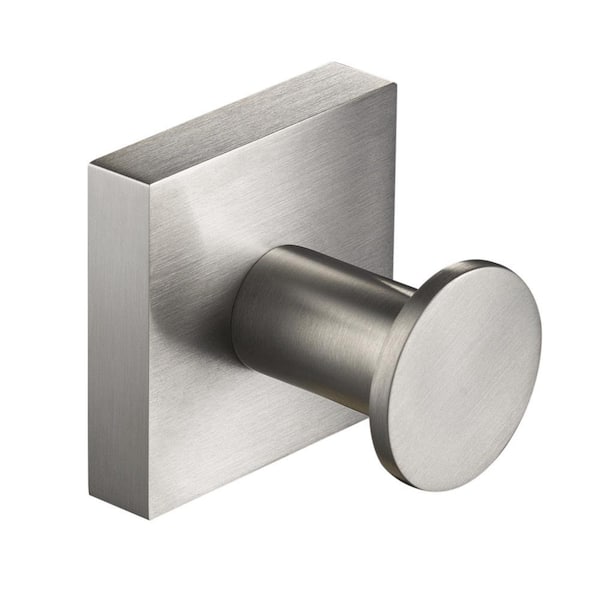 Ventus Bathroom Robe and Towel Hook in Brushed Nickel