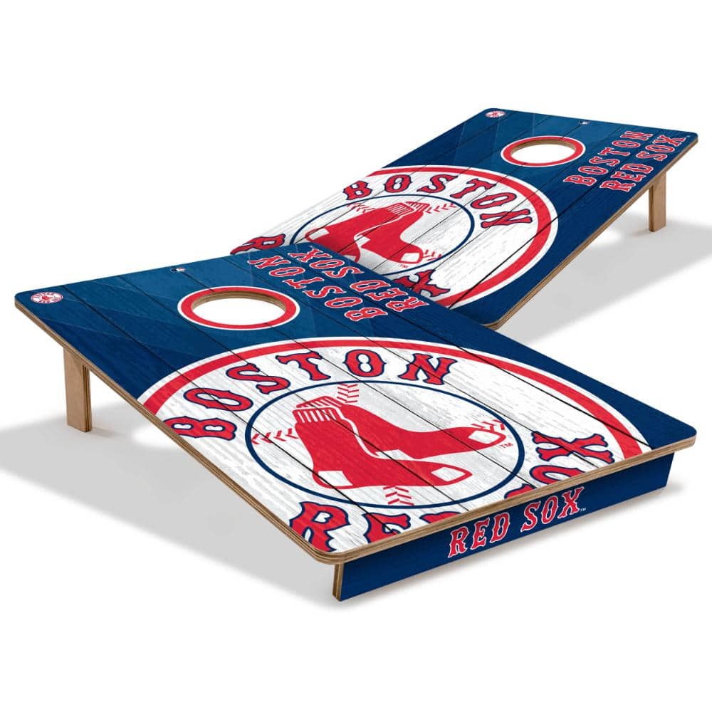 Boston Red Sox 2x3 Cornhole Game NO BAGS product image for price tracking
