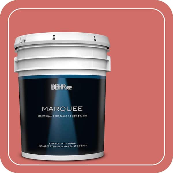 BEHR MARQUEE 5 gal. #M160-6 Matadors Cape Satin Enamel Exterior Paint & Primer