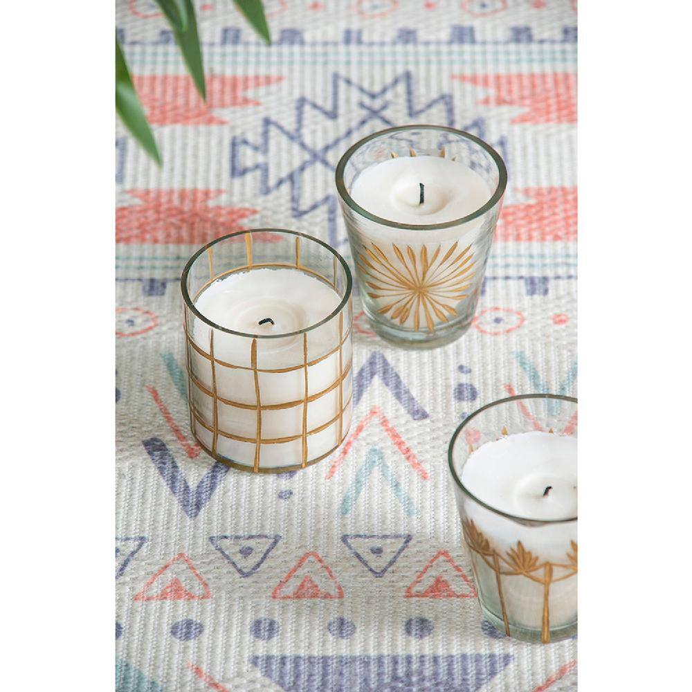 Soy Wax Candles - Set of 4 - Gold (Set of 4)