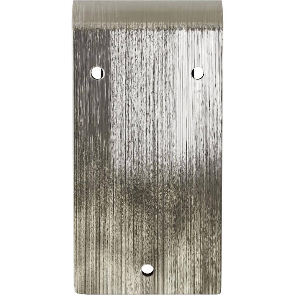 Unfinished Steel 6" Bracket for Shelves and Countertops