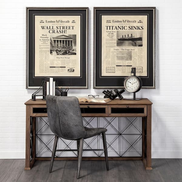 Mercana Brown Wrought Iron Suspension Bridge Bookends