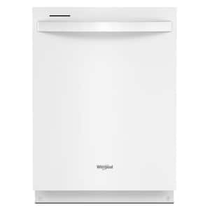 24 in. Top Control Built-In Tall Tub 47 dBA Dishwasher in White with AI Intelligent Wash, 3rd Level Rack, Eco Series