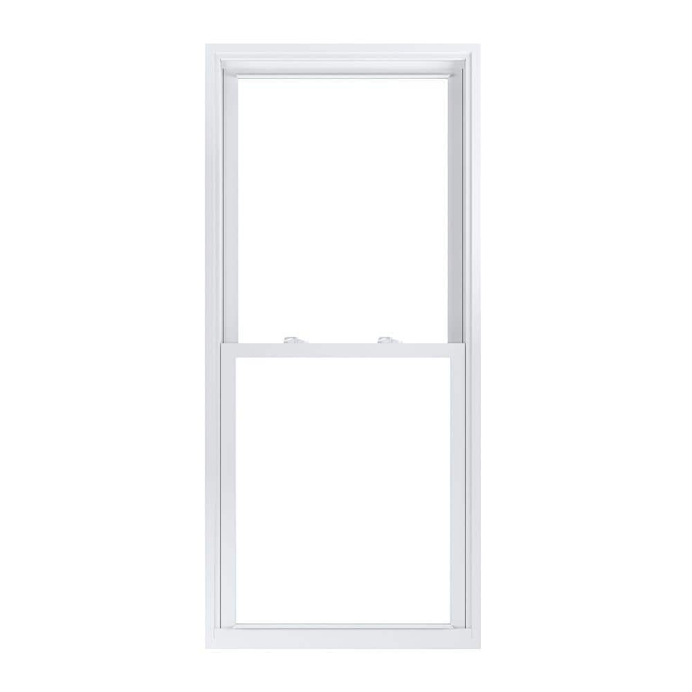 29.75 in. x 65.25 in. 70 Pro Series Low-E Argon Glass Double Hung White Vinyl Replacement Window, Screen Incl -  American Craftsman, REPLACES 599532