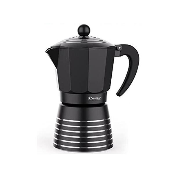 Unbranded 6-Cup Black Stovetop Espresso Maker Coffee Maker