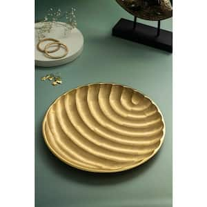 Savanna 12 in. Gold Decorative Tray