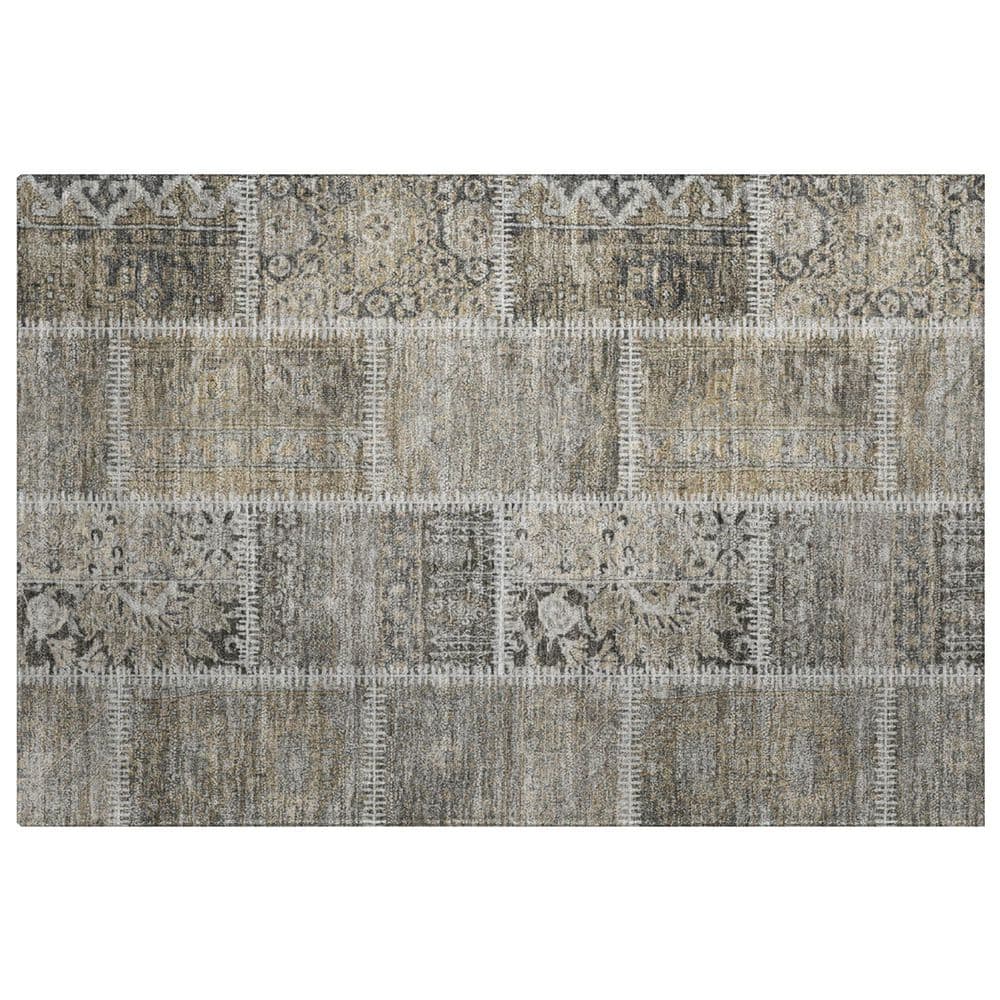 Dream Shag Premium Machine Washable Abstract ADS635 Taupe 2 ft. x 3 ft. Accent Rug price history on PriceWatchPro