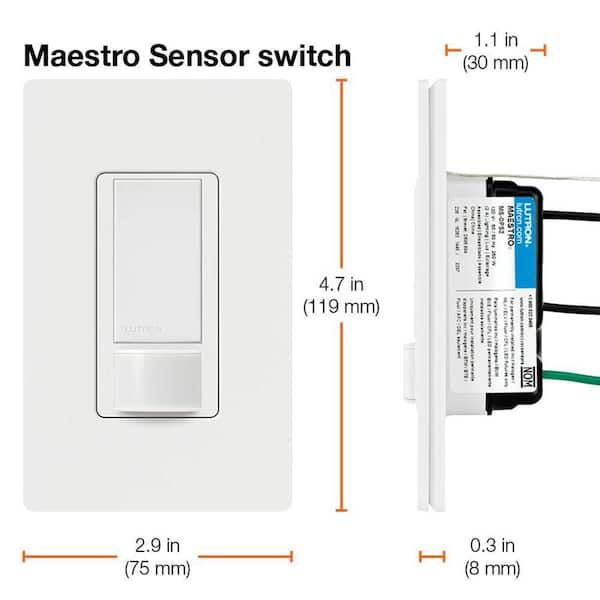 lutron motion sensor switch