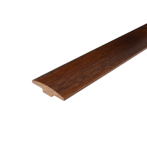 Halo 0.28 in. Thick x 2 in. Wide x 78 in. Length Wood T-Molding