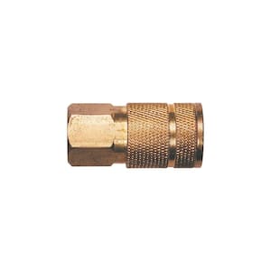 1/4 in. Automotive 6-Ball Brass Coupler with 1/4 in. Female NPT