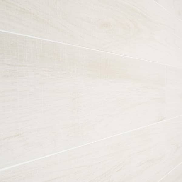 Ivy Hill Tile Montgomery White 8 in. x 48 in. Matte Porcelain