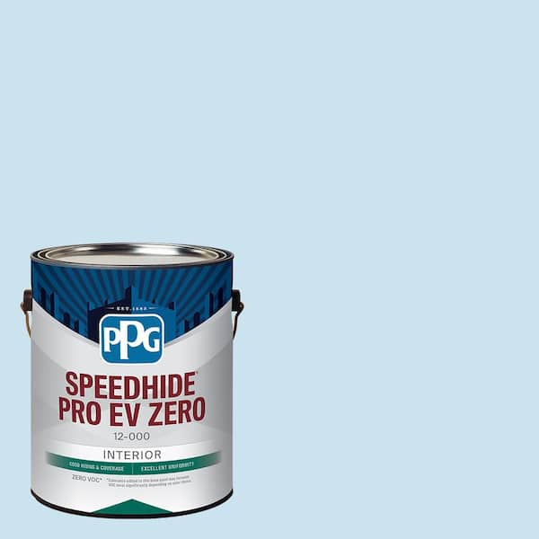 PPG Speedhide Pro EV Zero 1 gal. PPG1240-2 Niagara Falls Flat Interior Paint
