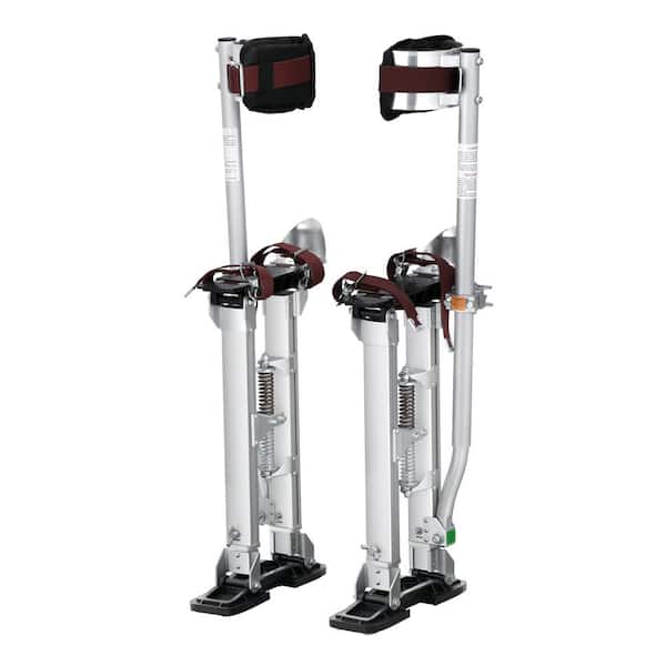 Drywall Stilts Aluminum Tool Stilts 18 in. to 30 in. Adjustable Painting Taping
