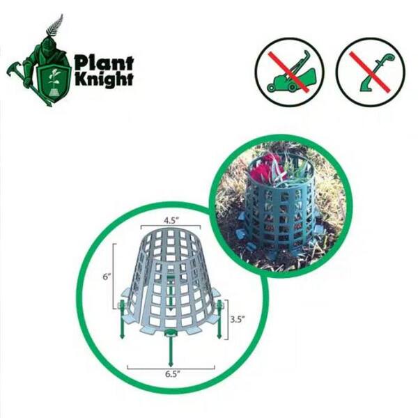Plant Knight Tree and Plant Animal Prevention Protector Guard 3 Pack Green 