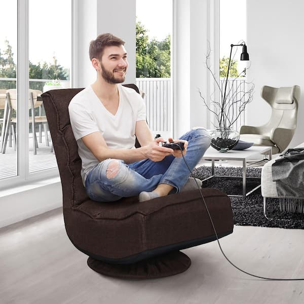 Swivel Floor Gaming Chair 6 Position
