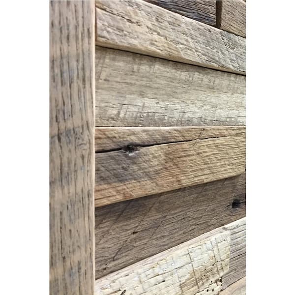 24 Reclaimed Wood Wall Paneling Realstone Systems Color: Multi