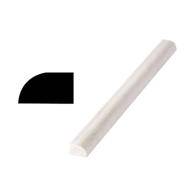 Royal Building Products Royal 127 7/16 in. x 3/4 in. PVC Waterproof Base Shoe Moulding