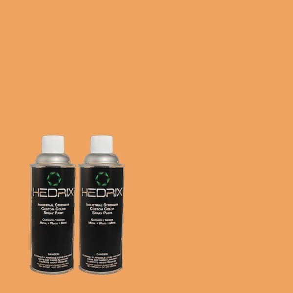 Hedrix 11 oz. Match of 260D-4 Copper River Semi-Gloss Custom Spray Paint (2-Pack)