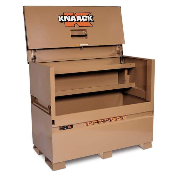 Knaack 49 in. W x 30 in. L x 60 in. H, Steel Jobsite Storage Piano Box