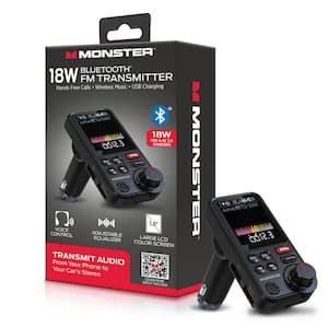 Monster Bluetooth Audio Receiver WBA9-1008-BLK - The Home Depot