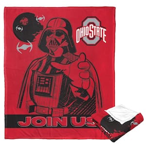 NCAA Star Wars Cobranding Influence Ohio State Multi-Colored Silk Touch Blanket