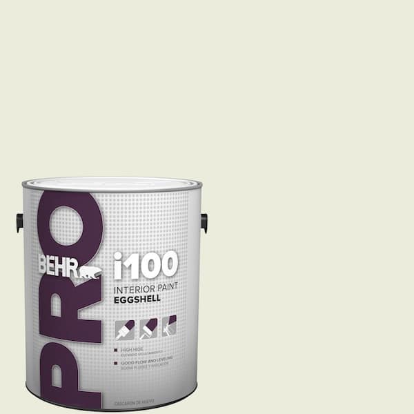 1 gal. #BWC-18 Spring White Eggshell Interior Paint