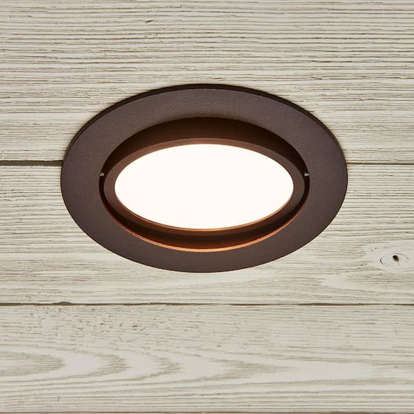 Trex RainEscape Soffit Light Kit - 4 Lights - Bronze TRE0BR104